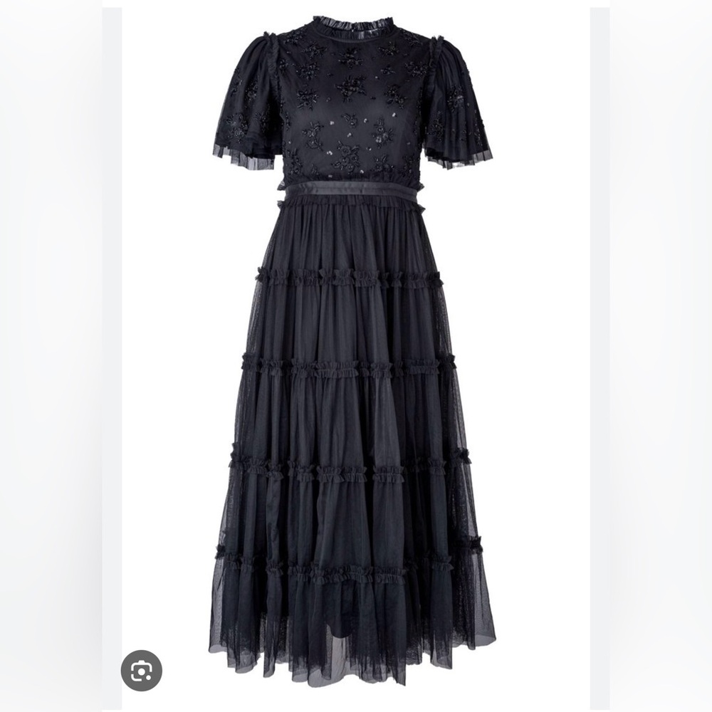Ivy City Co Black Anastasia Maxi Dress